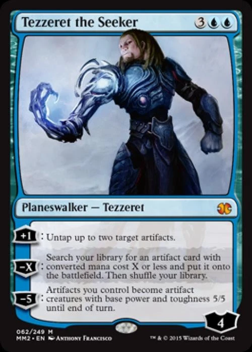 MTG English Tezzeret the Seeker NM Normal Modern Masters 2015 - Image 1 of 1