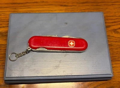 Navaja suiza vintage Wenger Handyman 85 mm Delemont Suiza Foto 1 de 4