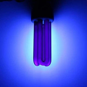 E27 40W UV Light Bulb UV Ultraviolet Fluorescent CFL Light Bulb Detection Light - Picture 1 of 6