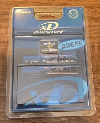 NIB Olympus 256MB xD Picture Card supports Olympus and Fujifilm Cameras - Image 1 of 3