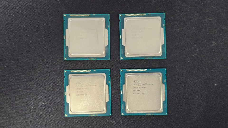 (Lot of 4) Intel i5-4690 Core 3.5GHz SR1QH Quad Core LGA 1150 CPU Processors #21 - Image 1 of 1