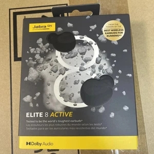 Jabra Elite 8 Active True Wireless Earbuds Noise-cancelling Black - Picture 1 of 1