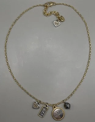 Brighton Women’s Necklace Gold Plated Sister Love Crystal Charm Pendant - Изображение 1 из 4