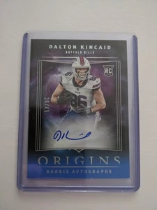 2023 Panini Origins Dalton Kincaid 36/49 Auto On Card RC Bills #RADKI - Picture 1 of 2