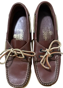 Damen-Bootsschuhe Sebago Docksides braun US 6,5 SCHMAL hergestellt in den USA - Bild 1 von 9