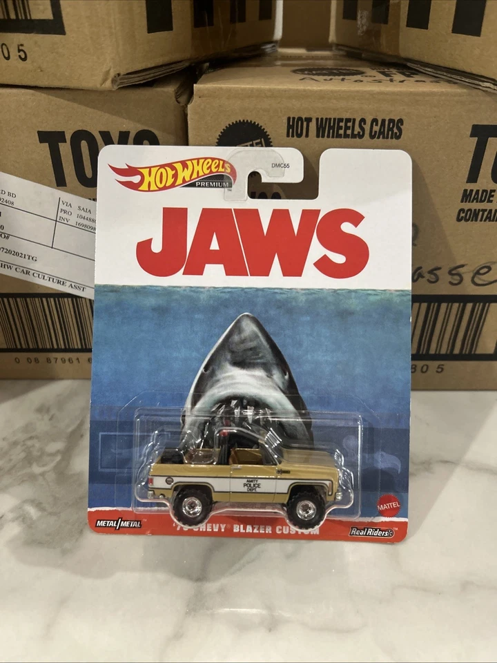 Chevrolet Blazer SUV personalizado Hot Wheels Retro Entertainment "Jaws" '75 2023 Foto 1 de 1