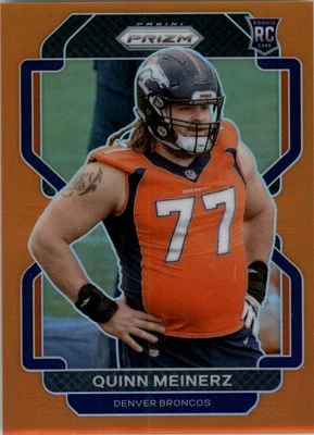 2021 Panini Prizm Prizms Orange #430 Quinn Meinerz /249 - FB - Image 1 of 2