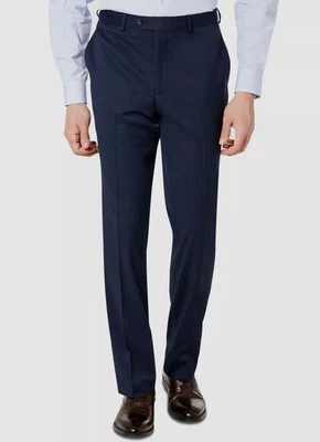 Pantalones IZOD Para Hombres Calce Clásico ISAAC Azul Marino Sólido 32 X 30 NUEVOS ISAA2BPY0116 Foto 1 de 3