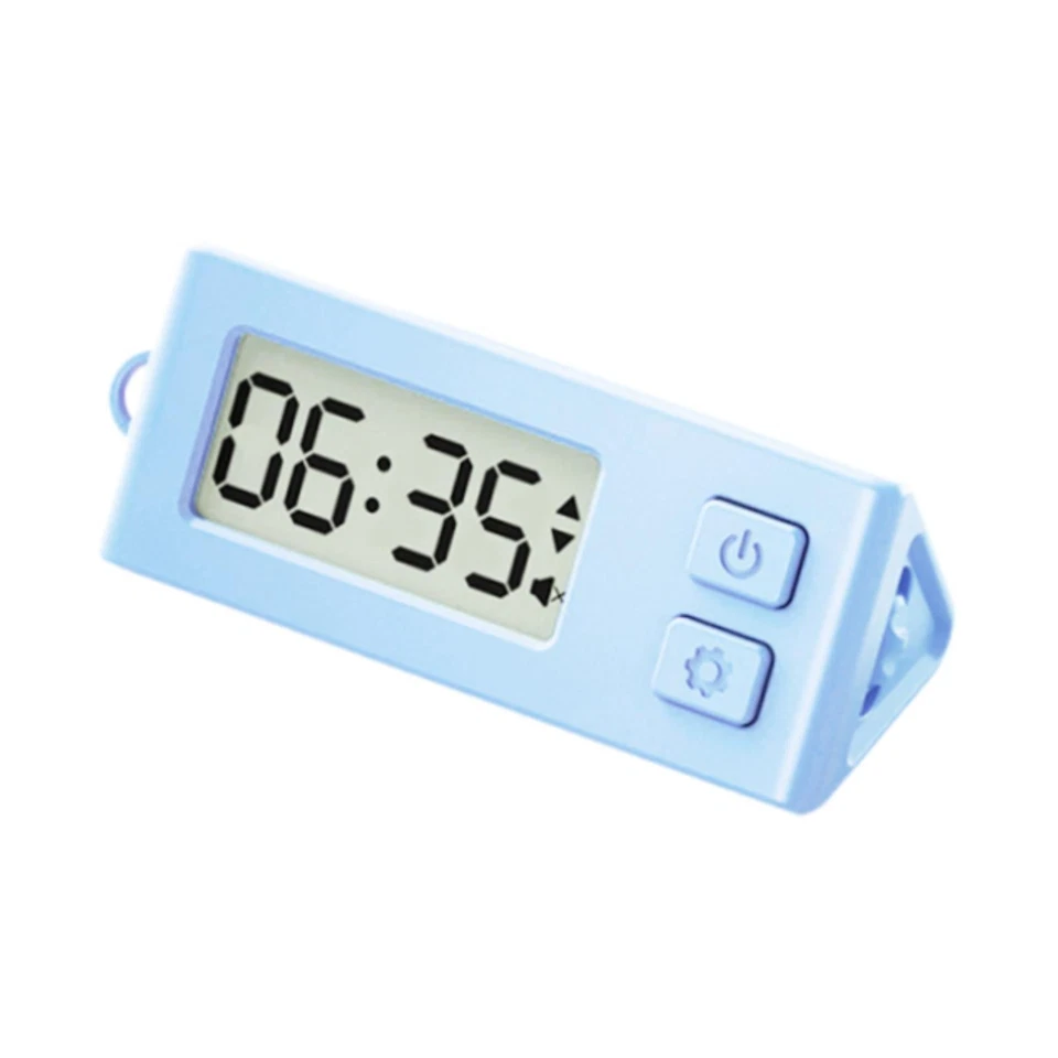 Small Digital Timer Kitchen Timer Mini Clock LCD Display Visual Classroom timers - Image 1 of 1