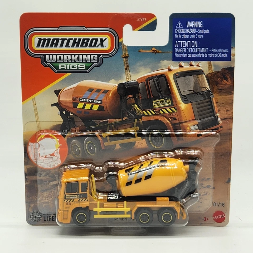 2023 Mattel Matchbox Working Rigs MBX ROAD SCRAPER
