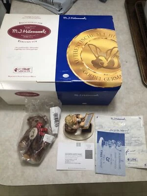 Nuevo Hummel Pequeño Maestro con Oso Steiff #1515 Edición Limitada Juego de Coleccionistas  Foto 1 de 4