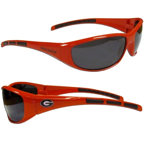 Georgia Bulldogs Wrap Sunglasses Sports NCAA Shades College Glasses Fan Team Cover