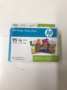 HP 95 Color ink - 100 HP Premium Value Paper Expired 04/2009 - Picture 1 of 1