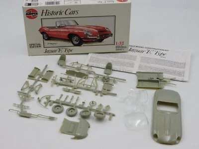 Airfix Jaguar E Type Historic sports car 1/32 vintage plastic kit w/box Heller - Immagine 1 di 4