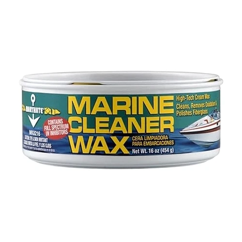 MaryKate MK8216 Fiberglass Boat Marine Cleaner Wax 24oz Container Paste - Image 1 of 1