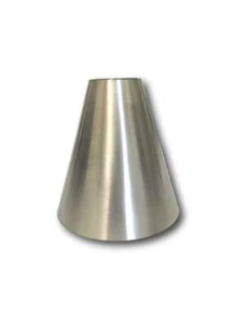 3" x 1 1/2" Exhaust Tube Merge Taper Cone Stainless Steel 316 - Picture 1 of 6