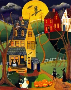 Holzpuzzle für Erwachsene - Halloween Trick or Treat - 363 Teile Puzzle - Bild 1 von 6