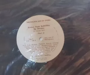 SCENES FROM ELEKTRA STRAUSS 1937 EJS 145 2 LP GOLDEN AGE OF OPERA PRIVATE RARE#1 - Imagen 1 de 4