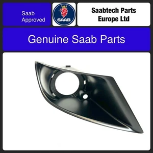 GENUINE SAAB 93 2008-2011 N/S PASSENGER SIDE FRONT FOG LIGHT SURROUND -12769762 - Picture 1 of 3