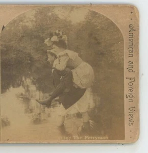 The Ferryman Griffith género cómic Stereoview - Imagen 1 de 3