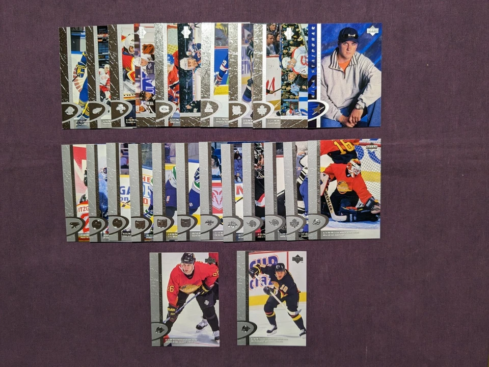 1996-97 Upper Deck Hockey - - - Pick A Card - - - Complete a Set - Image 1 of 1