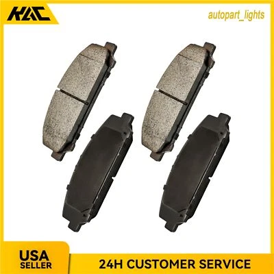New Front Brake Pads D1286+XY107 For Nissan Armada 2006-11 Infiniti QX56 2007-11 — 第 1/4 张图片
