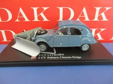 Die cast 1/43 Modellino Auto Citroen 2CV Sahara Spazzaneve
