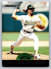 1993  Pinnacle Cooperstown #6 Dennis Eckersley Oakland Athletics