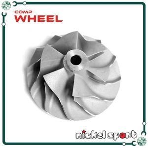 Rueda compresora turbocompresor Garrett TB28 TD25 P/N 707747-0005 6+6 hojas - Imagen 1 de 3