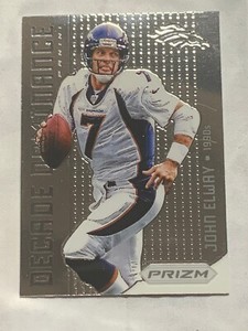 2012 Panini Prizm Decade Dominance John Elway 1st Year Prizm #11 Broncos