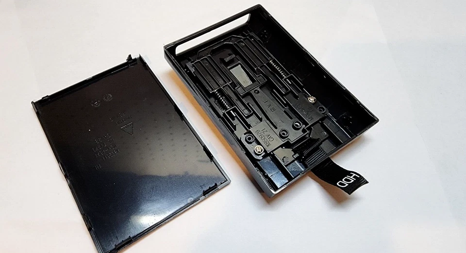 Repuesto de carcasa/carcasa de disco duro para Microsoft Xbox 360 Slim/360 E Foto 1 de 1