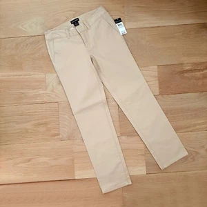 NWT Ralph Lauren Brushed Cotton Stretch Chinos, Tan, Girl's 12, $45 - Picture 1 of 5