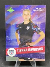 Tierna Davidson 2021 Parkside NWSL Vol 2 Represent USA Card R3 Chicago Red Stars