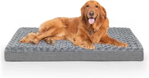 Dog Beds for Medium Large Dogs, Dog Crate Bed Washable Dog Bed Pad with Removeab - Picture 1 of 7