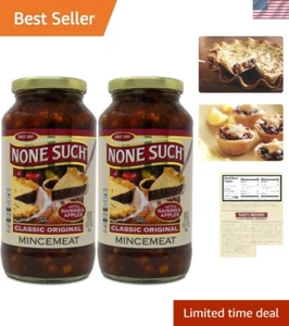 Mincemeat Classic , with Apples and Raisins, Gourmet, All Natural, No High Fr... - Picture 1 of 10
