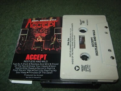 Accept - Restless And Wild (cassette) - Image 1 of 4