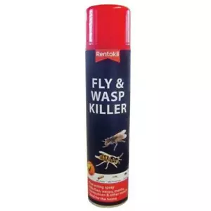 Rentokil Fly & Wasp Killer Spray 300ml PSF126 - Picture 1 of 1