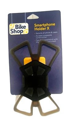 Delta Bike Shop Universal Mount SmartPhone X Silicone Holder Biking cycling  - Image 1 of 4