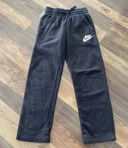Nike Pants Kids Youth Size Small Black Sweats Joggers Sweatpants - Imagen 1 de 11