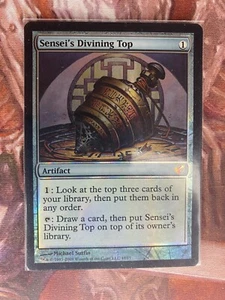 FOIL Sensei's Divining Top x 1 Near Mint Magic the Gathering MTG Card V09 - Picture 1 of 2