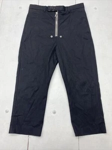 Rick Owens Phlegethon S/S21 RU21S6354 Schwarz Cropped Hose Herren Größe 38 US - Bild 1 von 13