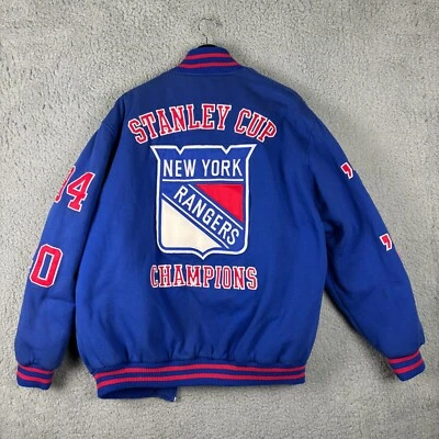 GIII Sports New York Rangers Jacket Men's XXL 2XL Stanley Cup Champions VTG ** - Image 1 of 4