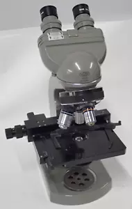 OLYMPUS E BINOCULAR MICROSCOPE 10 0.25,HI 100 1.30,40 0.65 0.17 OBJECTIVES PARTS - Picture 1 of 20