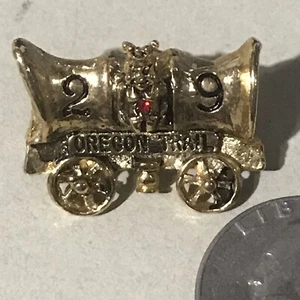 Vintage ROJ Shriner (Royal Order of Jesters) OREGON TRAIL 29 Pin Jester Wagon - Picture 1 of 2