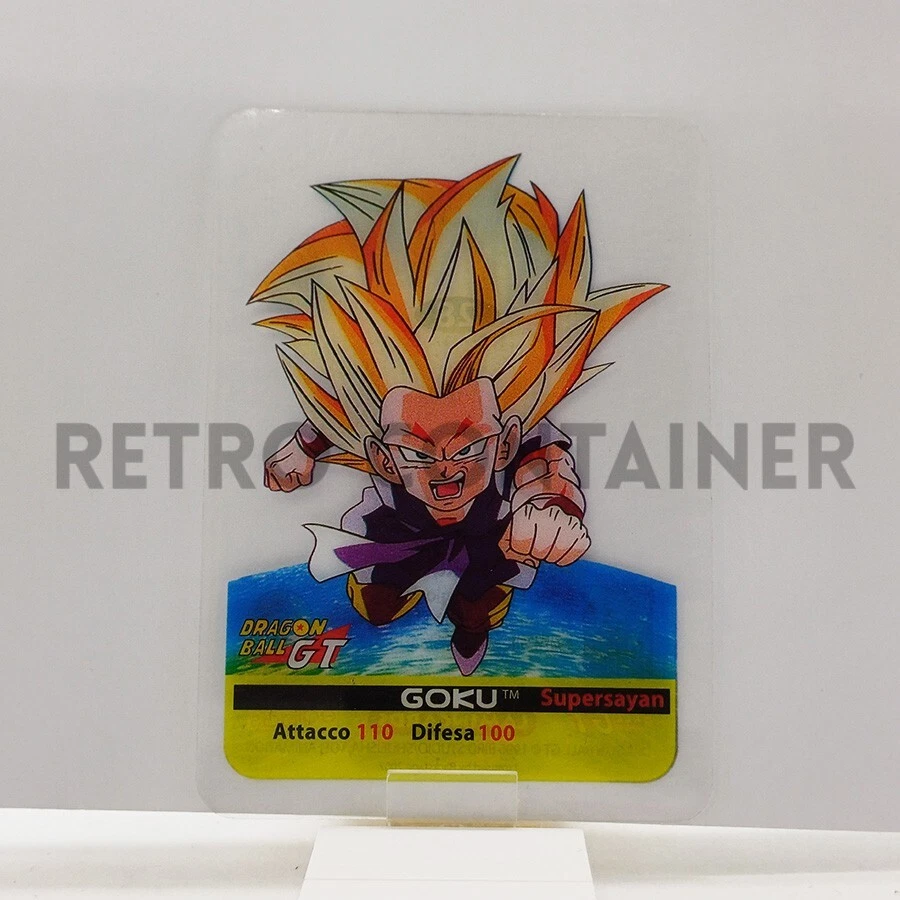 Edibas Lamincards DRAGON BALL GT SERIE SMERALDO - 28 Goku - Immagine 1 di 1
