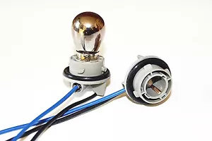 2X Portalámparas De Intermitente R5W R10W Base Cable BA15s 1156 12V Reparación - Picture 1 of 1