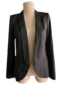 Blazer Trouve gris oscuro para mujer talla pequeña $98 nuevo con etiquetas - Imagen 1 de 4