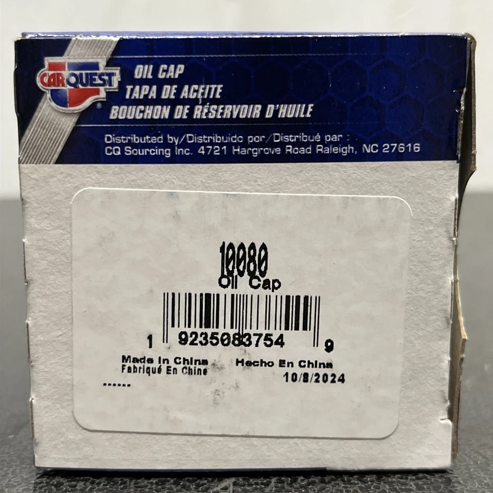 ¡¡NUEVO EN CAJA!! Tapa de llenado de aceite de motor CarQuest 10080 Foto 1 de 1