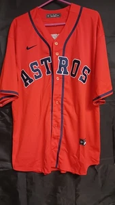Camiseta Nike Houston Astros Naranja Alterna Auténtica Talla 3XL - Imagen 1 de 7