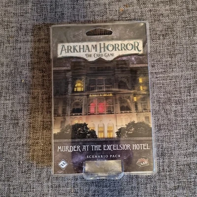 Arkham Horror LCG: Murder At The Excelsior Hotel Scenario Pack - New & Sealed - Image 1 of 2